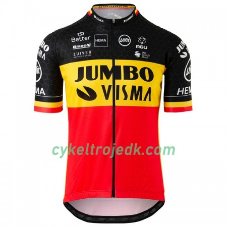 Cykeltrøje 2020 Team Jumbo-Visma Belgien Mesterskaber N001